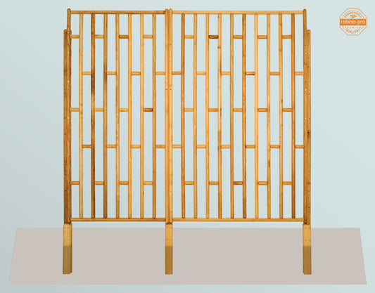 robinia-pro tuinhek van hout „Spijlen”, paneel