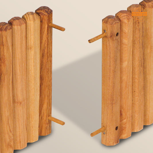 robinia-pro TUINRAND van hout, flexibel