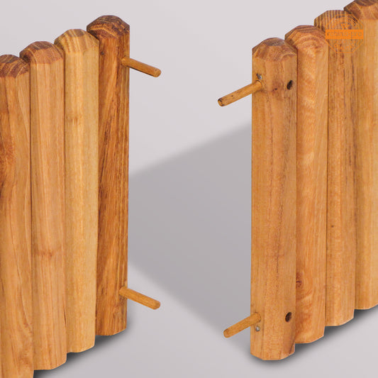 robinia-pro TUINPADRAND van hout, flexibel