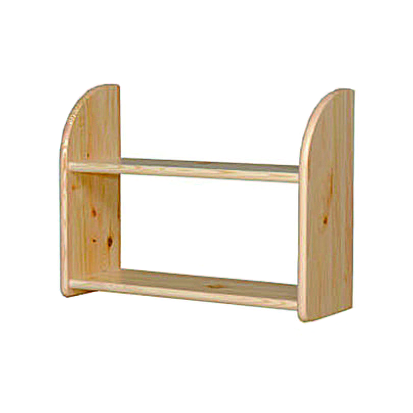 Eva Boekenplank Bio Massief Grenenhout 2-delige set | 100% Ecologisch & Stabiel