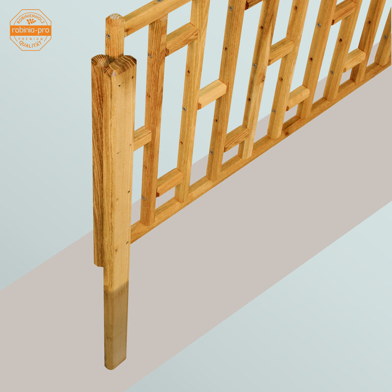 Panneau de clôture robinia-pro « STABZAUN »