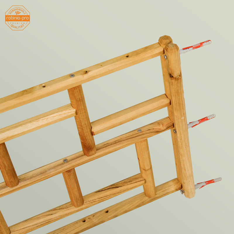 Piquet de fixation murale robinia-pro pour panneau « GITTERZAUN japanese »