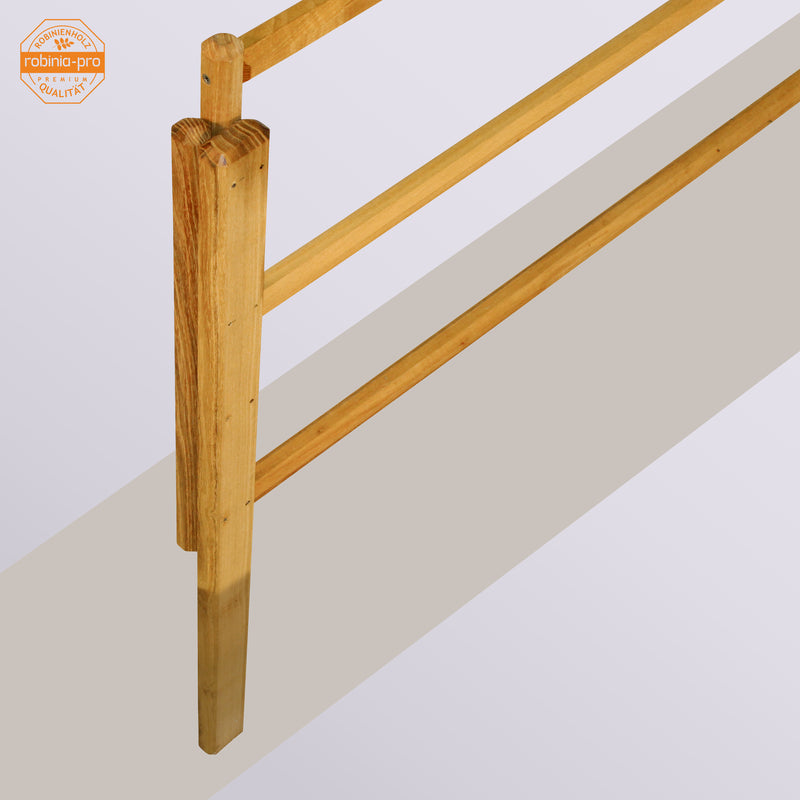 Baguette de finition robinia-pro pour piquet de clôture