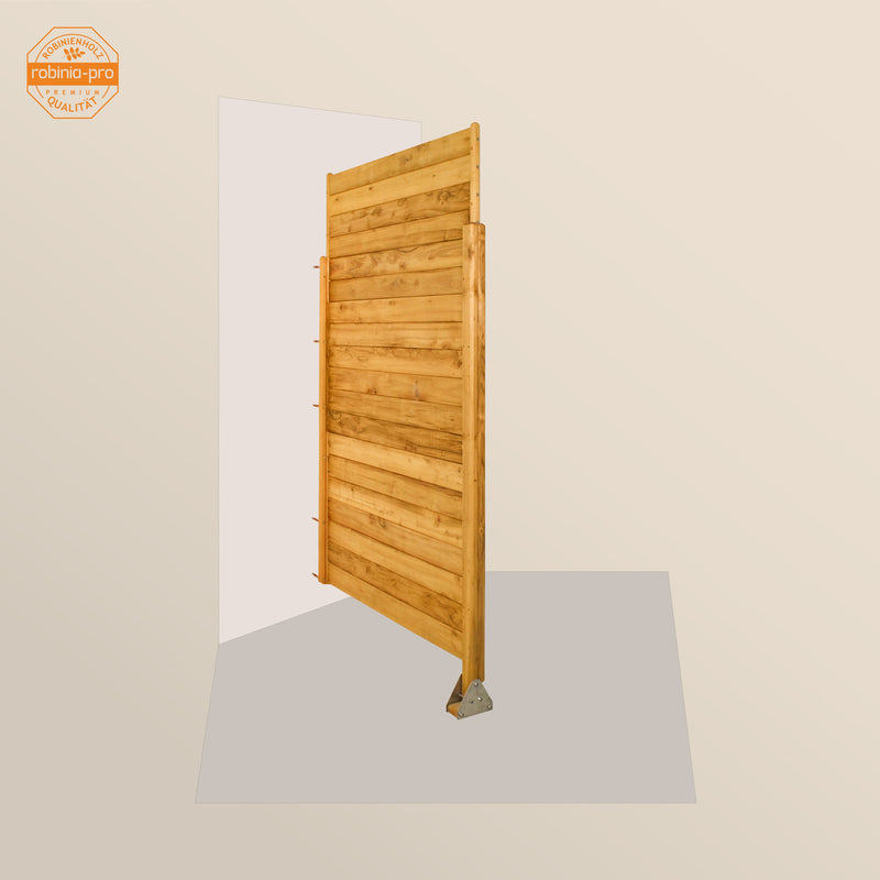 Panneau de clôture brise-vue robinia-pro « SICHTSCHUTZ »