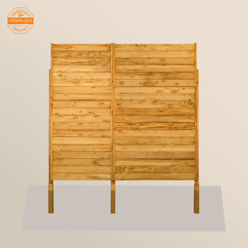 Panneau de clôture brise-vue robinia-pro « SICHTSCHUTZ »