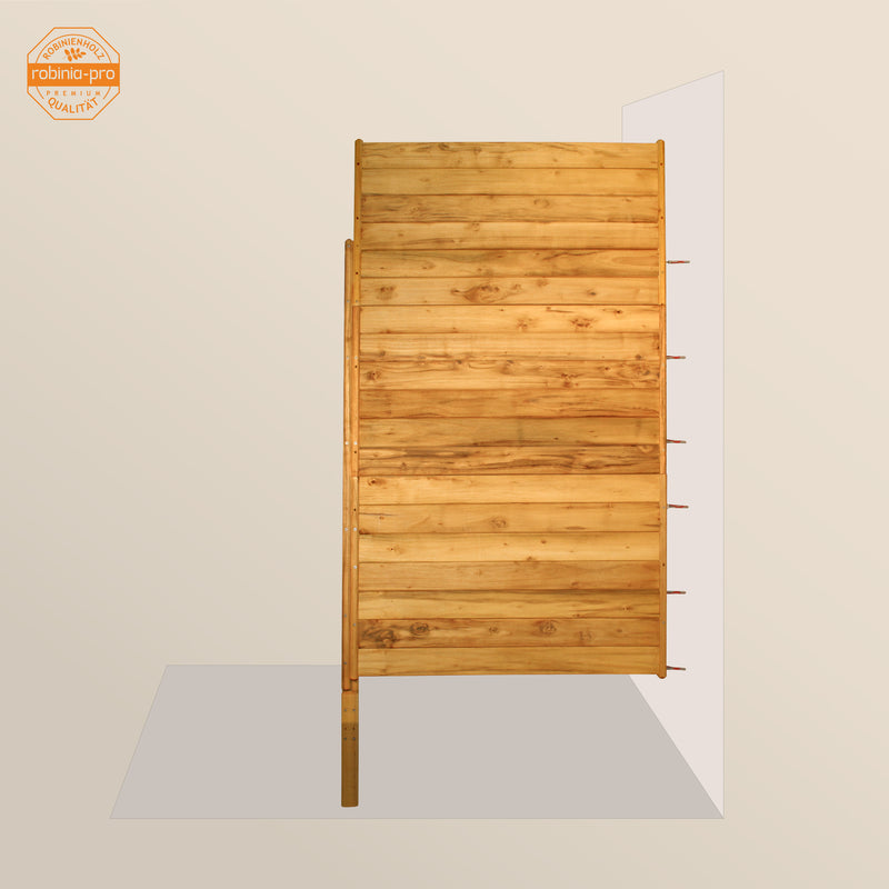 Panneau de clôture brise-vue robinia-pro « SICHTSCHUTZ »