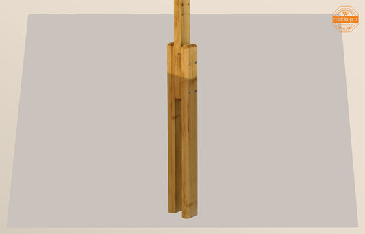 robinia-pro HEKPAAL voor plaatsing in de grond, met verlengde voet