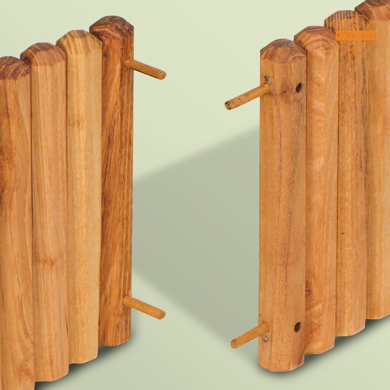 robinia-pro GAZONRAND van hout, flexibel