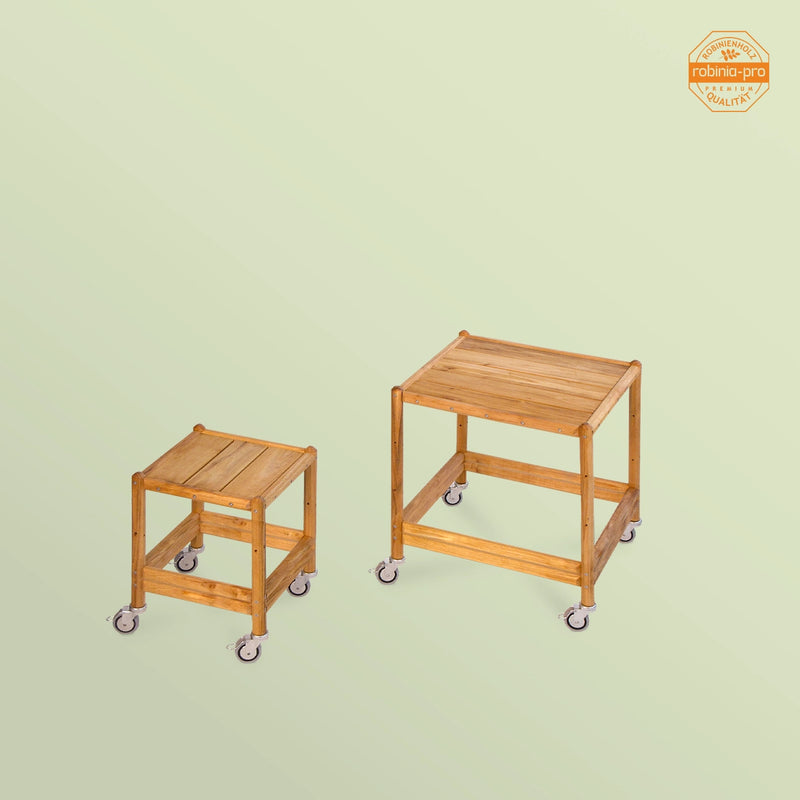 robinia-pro BLOEMENTAFEL op wielen