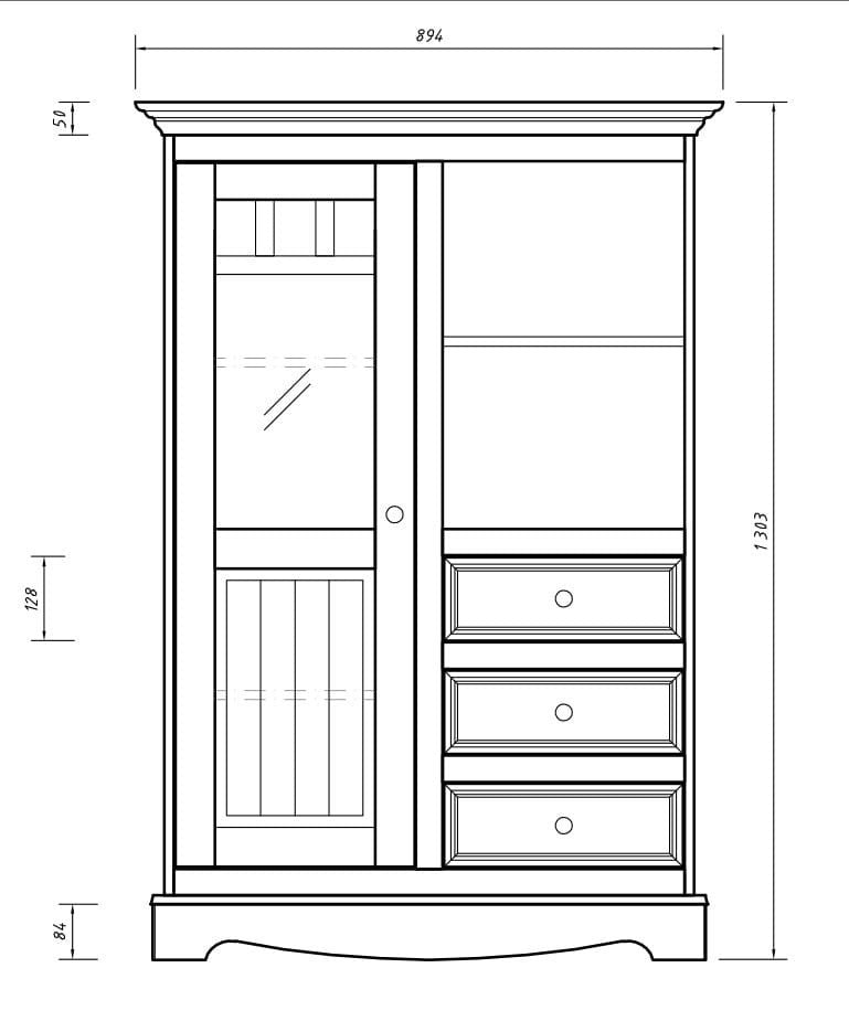 Bologna Elegante Glasvitrine Weiß – Stilvolle Präsentation für Ihr Zuhause