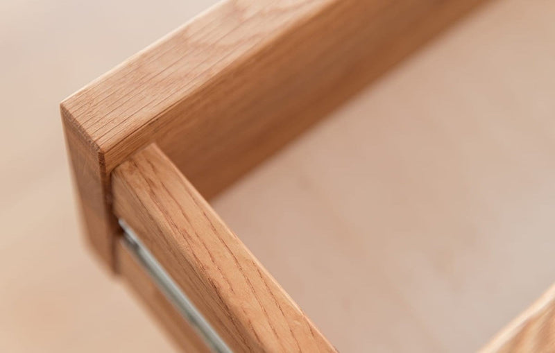 Savona Schreibtisch Wildeiche 120 cm – Minimalistisch, stilvoll und funktional