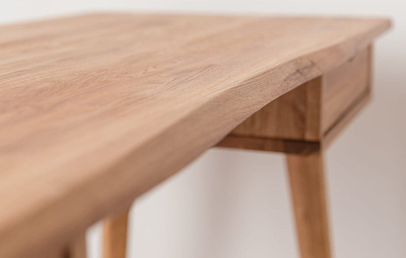 Savona Wildeiche Schreibtisch Savona II – 137,5 cm für Effizientes Arbeiten