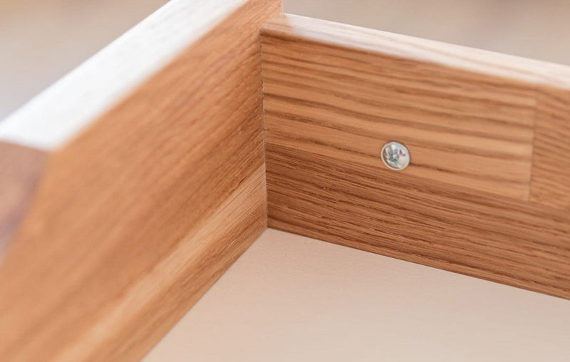 Savona Wildeiche Schreibtisch Savona II – 137,5 cm für Effizientes Arbeiten