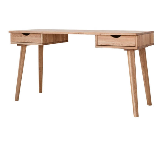 Savona Wildeiche Schreibtisch Savona II – 137,5 cm für Effizientes Arbeiten