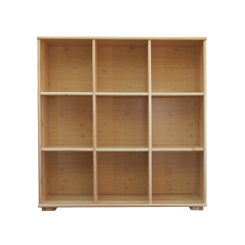 Vanessa Kommode aus Massivholz | Sideboard mit 9 Regalen | 100% Bio Massivholz