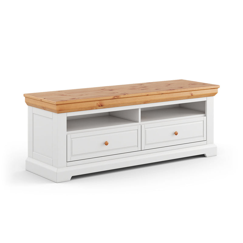 Milano Elite Kiefer TV-Schrank – Stilvoller Ordnung im Wohnzimmer