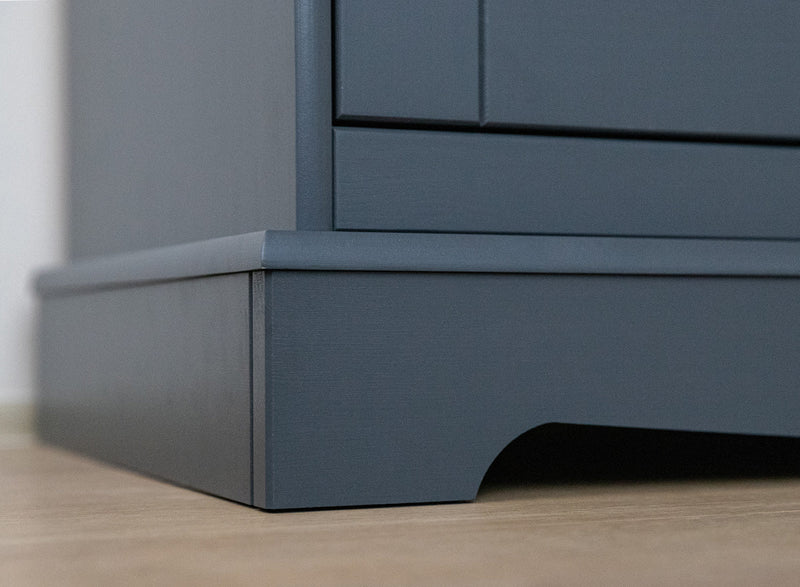 Massivholz Kommode Graphit Eiche – Stilvolle Lösung für Ihr Zuhause