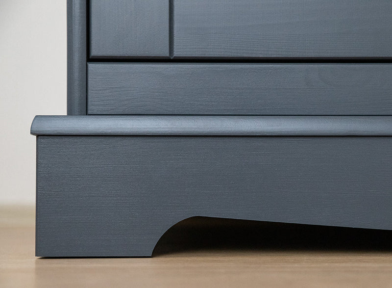 Massivholz Kommode Graphit Eiche – Stilvolle Lösung für Ihr Zuhause