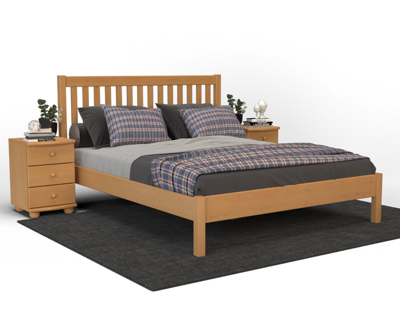 David Kieferbett Massivholz | 100% Bio-Naturholz & Umweltfreundliches Design