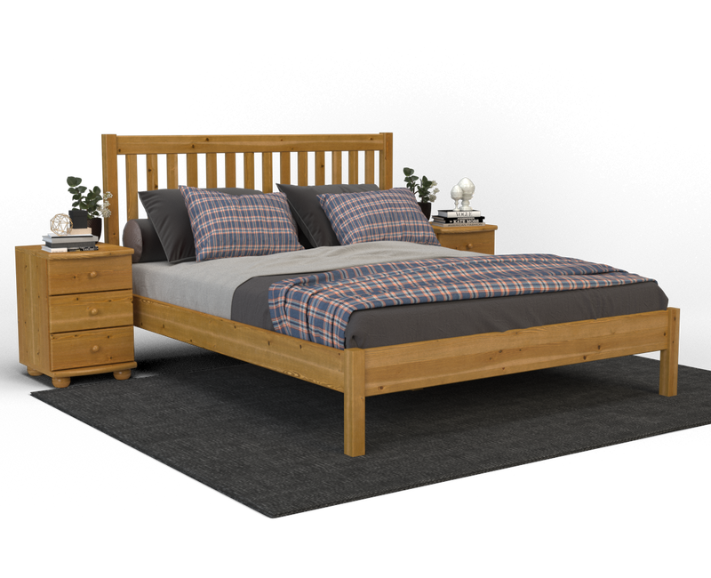 David Kieferbett Massivholz | 100% Bio-Naturholz & Umweltfreundliches Design