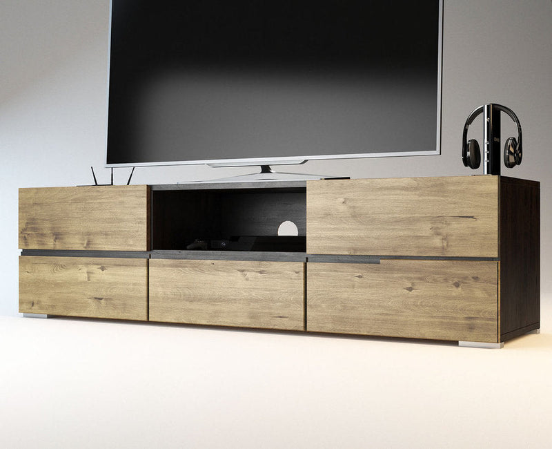 ARDEA TV-Sideboard/Longboard Massivholz Kommode