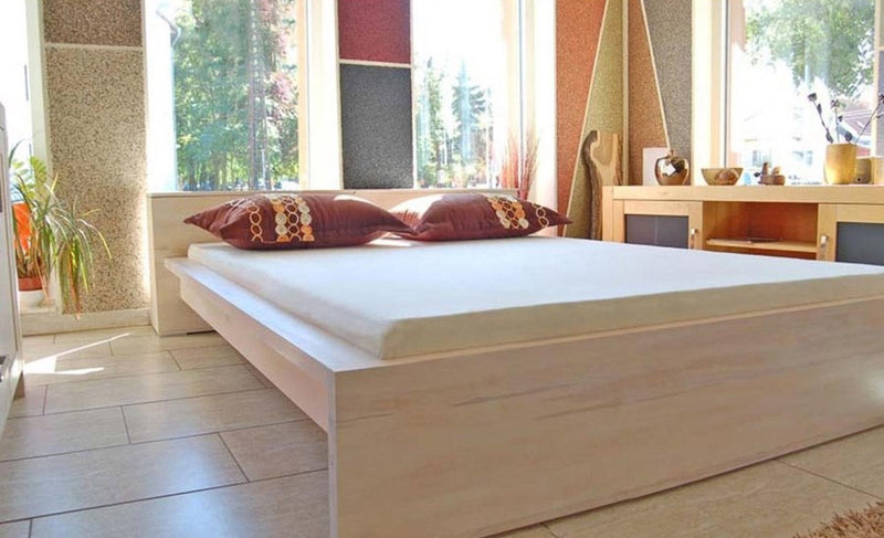 CREATO Massivholzbett mit Bettkasten – Handgefertigtes Design für Ihr Schlafzimmer