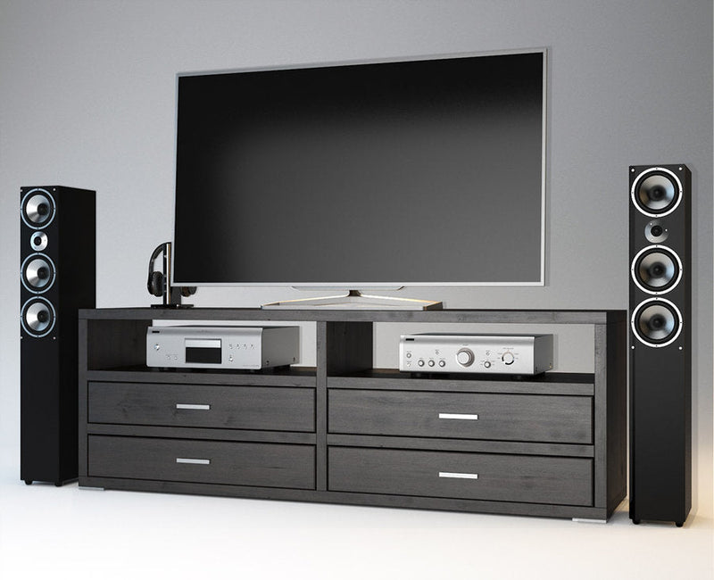 Pedenza TV-Sideboard Massivholz – Handgefertigte Eleganz für Ihr Wohnzimmer
