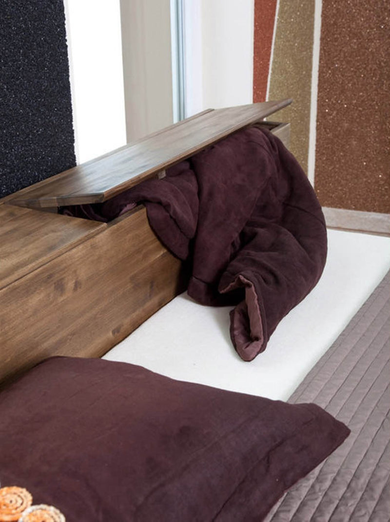 CREATO Massivholzbett mit Bettkasten – Handgefertigtes Design für Ihr Schlafzimmer