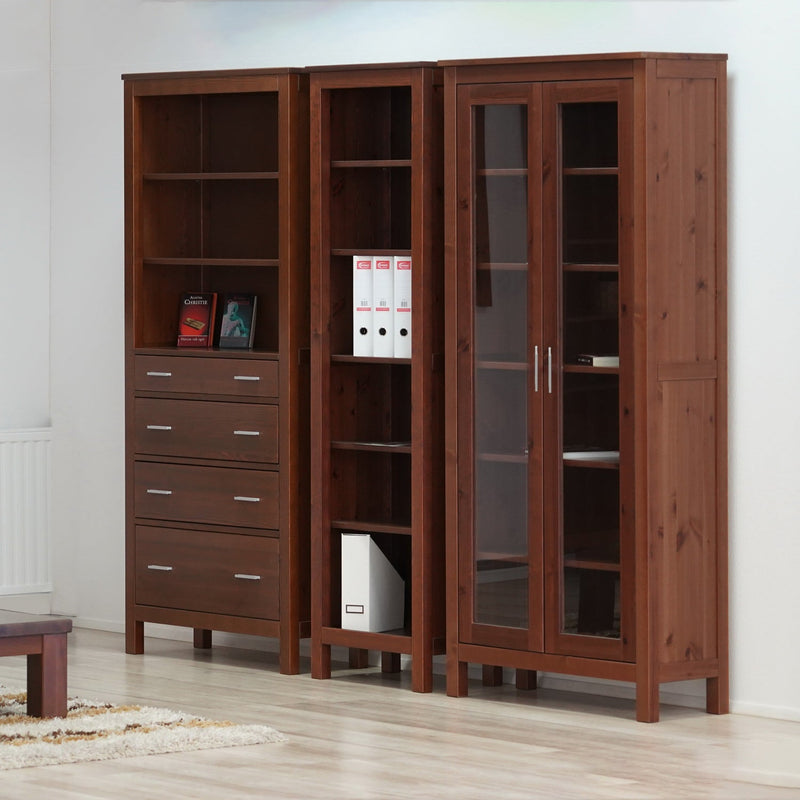 Silage Schrank 57er Premium Line aus 100% Bio Kiefer – Handgefertigter Massivholz Regalschrank